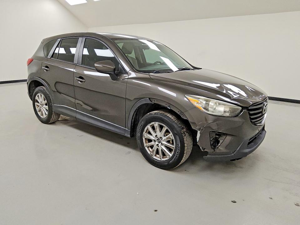 2016 Mazda Cx-5 VIN JM3KE2BY0G0645337 COPART salvage auction — FRONT END, TX - CERTIFICATE OF TITLE, sold $100 on 2026-07-21 (photo 4)