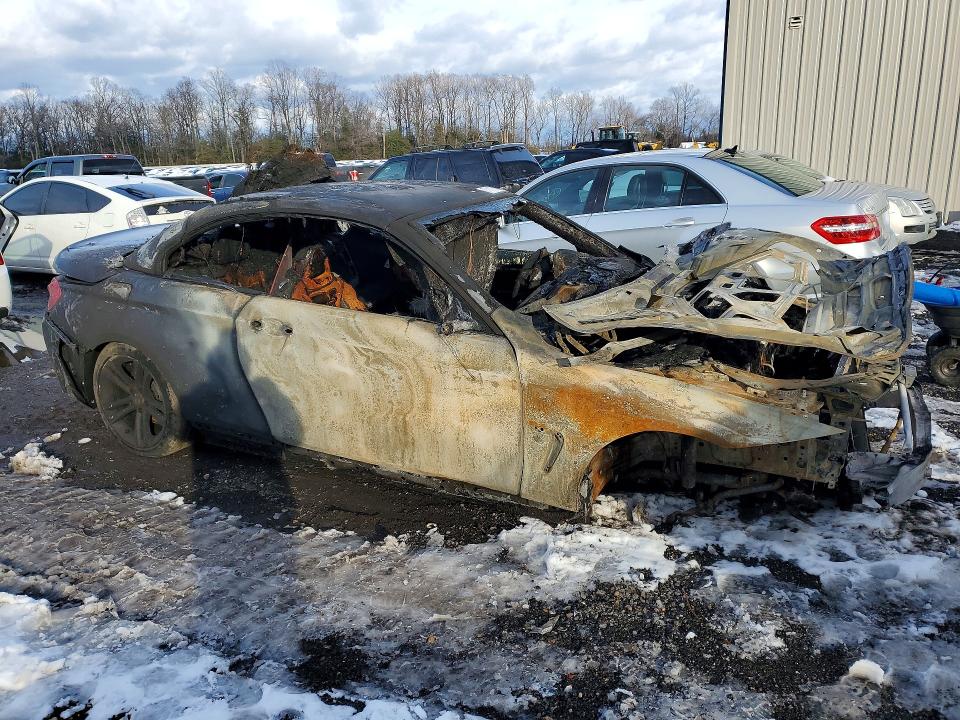 2019 BMW 4 series VIN WBA4Z1C59KEE44648 COPART salvage auction — BURN, Md - Cert Of Salvage > 75% Damage, sold $200 on 2026-07-07 (photo 4)