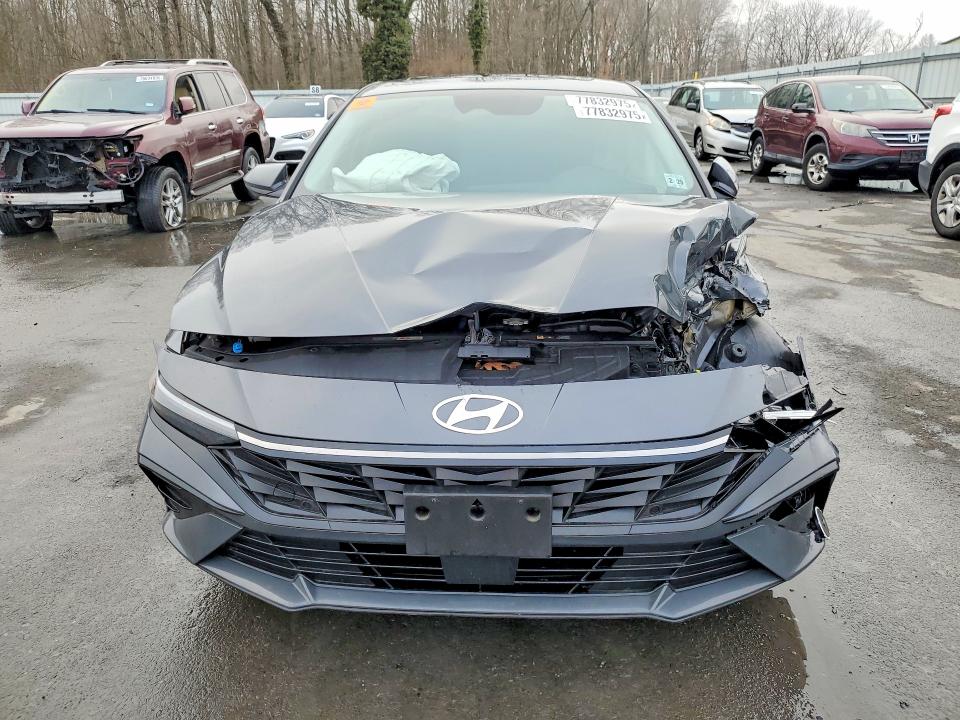 2024 Hyundai Elantra VIN KMHLS4DG1RU695080 COPART salvage auction — FRONT END, Nj - Cert Of Title-Salvage, sold $2,600 on 2026-07-30 (photo 5)