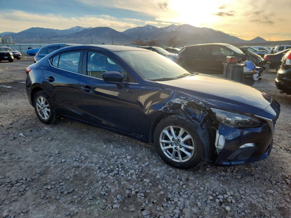 2014 Mazda 3 VIN JM1BM1W7XE1147449 COPART salvage auction — FRONT END, Salvage Title, sold $575 on 2026-07-24 (photo 4)