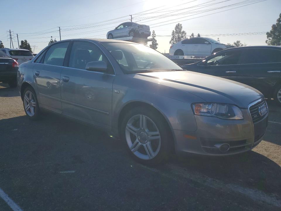 2007 Audi A4 VIN WAUDF78E27A032295 COPART salvage auction — MECHANICAL, Wa - Dis/Dlr/Exp Only Clean Title (P), sold $350 on 2026-07-07 (photo 4)