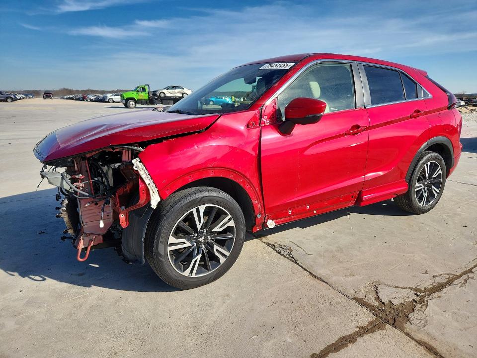 2024 Mitsubishi Eclipse cross VIN JA4ATWAAXRZ038652 COPART salvage auction — FRONT END, Tx - Salvage Vehicle Title, sold $3,750 on 2026-07-23 (photo 1)