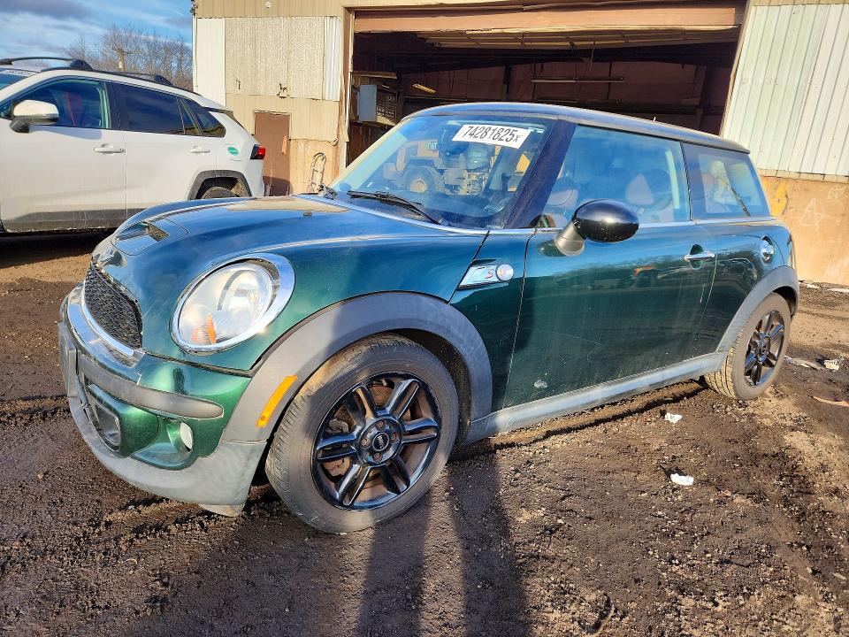 2013 Mini Cooper VIN WMWSV3C53DT393996 COPART salvage auction — FRONT END, Ct - Cert Of Title-Parts Only Salva, sold $450 on 2026-07-28 (photo 1)