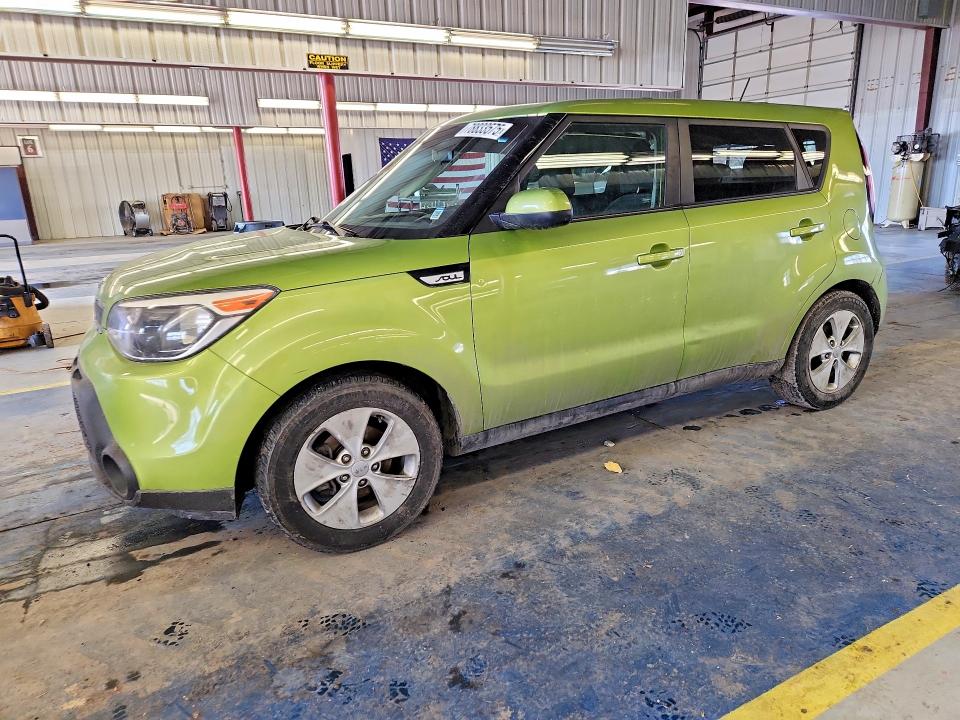 2016 Kia Soul VIN KNDJN2A29G7873958 COPART salvage auction — SIDE, IN - BILL OF SALE - PARTS ONLY, sold $825 on 2026-07-27 (photo 1)