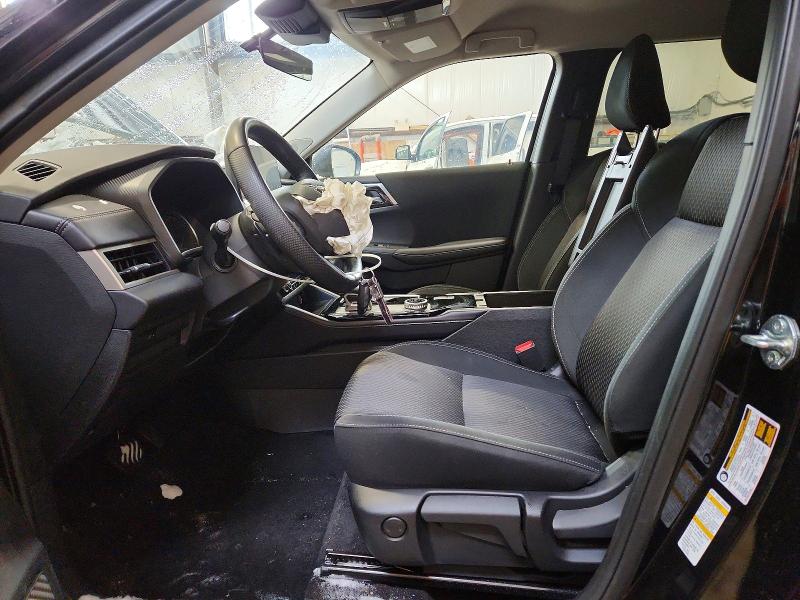 2025 Mitsubishi Outlander VIN JA4J4UA88SZ617787 COPART salvage auction — FRONT END, Ab - Bos - Salvage, sold $10,200 on 2026-07-02 (photo 7)
