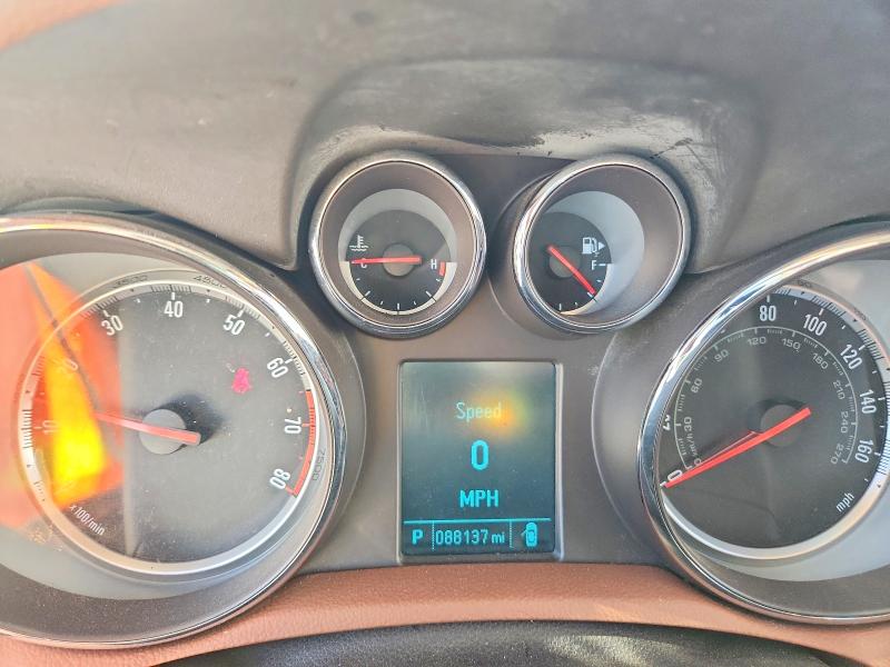 2014 Buick Encore VIN KL4CJGSB9EB557187 COPART salvage auction — FRONT END, Tx - Salvage Vehicle Title, sold $950 on 2026-07-10 (photo 9)