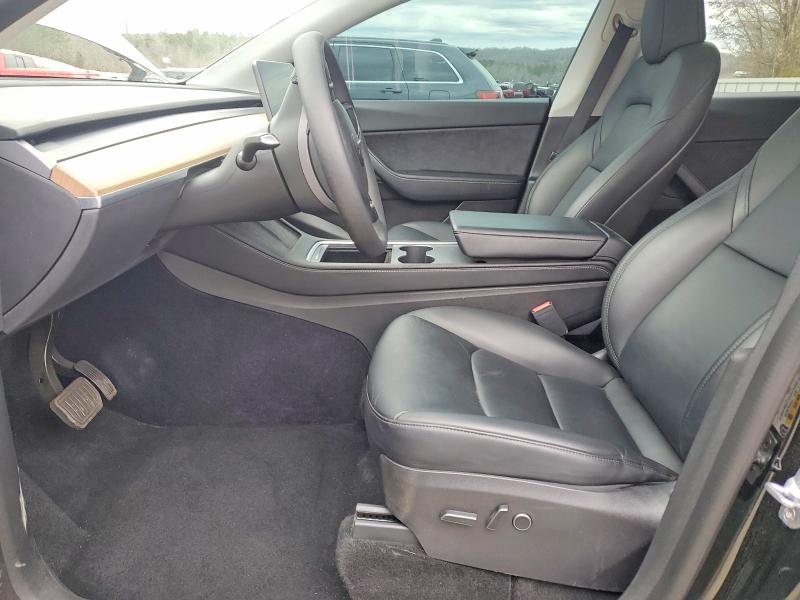 2022 Tesla Model y VIN 7SAYGDEE3NA007107 COPART salvage auction — FRONT END, Sc - Cert Of Title-Salvage, sold $4,650 on 2026-07-23 (photo 7)