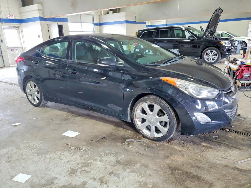 2013 Hyundai Elantra VIN 5NPDH4AE5DH234333 COPART salvage auction — SIDE, Va - Cert Of Title - Salvage, sold $850 on 2026-07-02 (photo 4)