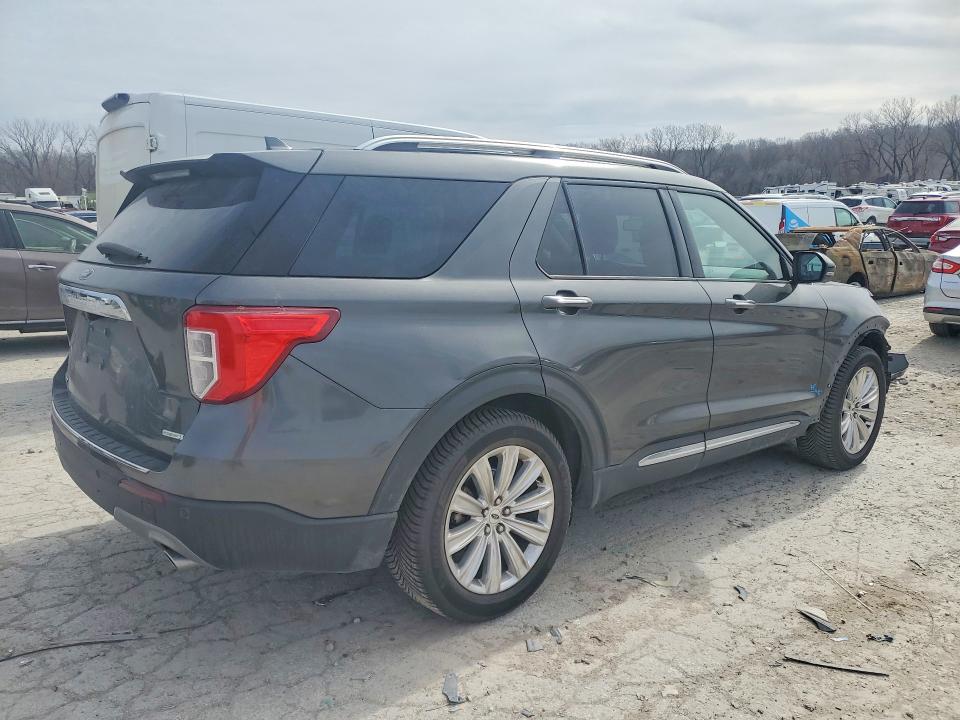 2020 Ford Explorer VIN 1FMSK7FH3LGB53794 COPART salvage auction — FRONT END, Ks - Cert Of Title-Salvage, sold $5,800 on 2026-07-02 (photo 3)
