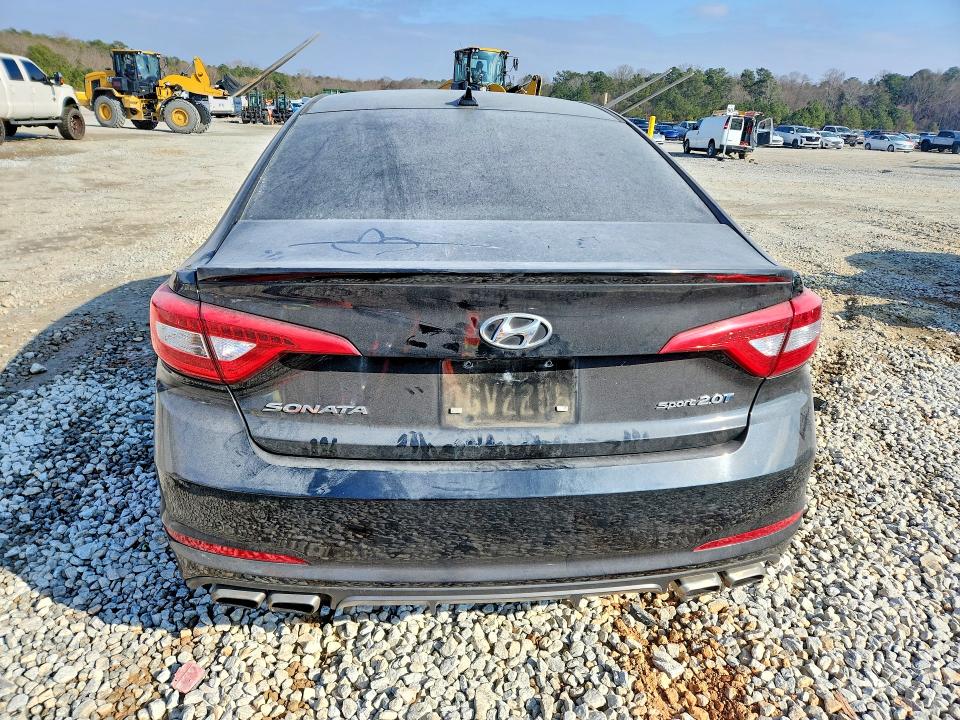 2015 Hyundai Sonata VIN 5NPE34AB0FH186011 COPART salvage auction — FRONT END, WA - VEHICLE CERT OF OWNERSHIP-TITL, sold $325 on 2026-07-23 (photo 6)