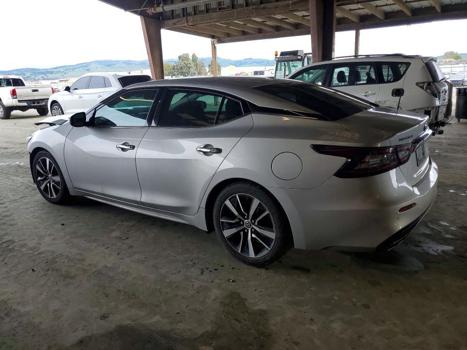 2022 Nissan Maxima VIN 1N4AA6CVXNC504269 COPART salvage auction — FRONT END, Ca - Salvage Certificate, sold $875 on 2026-07-09 (photo 2)
