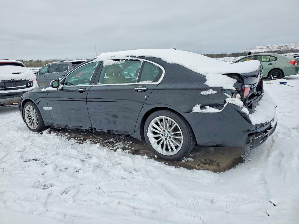 2013 BMW 7 series VIN WBAYE8C55DD134105 COPART salvage auction — REAR END, Ny - Mv907A-Parts Only, sold $475 on 2026-07-27 (photo 2)