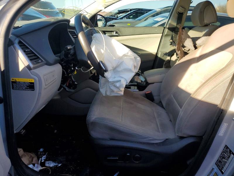 2016 Hyundai Tucson VIN KM8J33A40GU100421 COPART salvage auction — FRONT END, NC - SALVAGE CERTIFICATE OF TITLE, sold $625 on 2026-07-08 (photo 7)