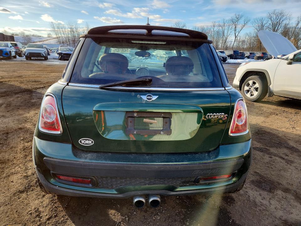 2013 Mini Cooper VIN WMWSV3C53DT393996 COPART salvage auction — FRONT END, Ct - Cert Of Title-Parts Only Salva, sold $450 on 2026-07-28 (photo 6)