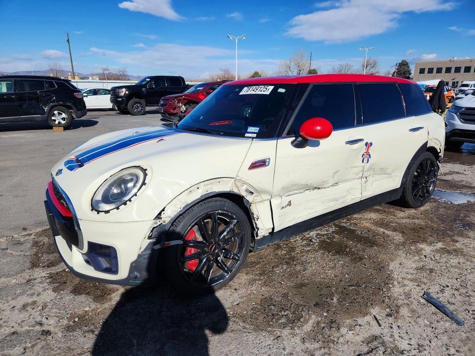 2017 Mini VIN WMWLV9C33H2D66303 COPART salvage auction — SIDE, Tx - Salvage Vehicle Title, sold $3,250 on 2026-07-22 (photo 1)