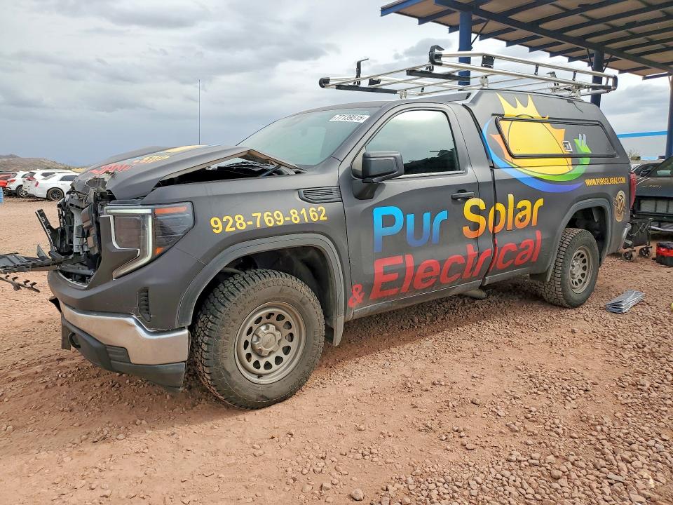 2023 Gmc SIERRA VIN 3GTNUAED0PG315205 COPART salvage auction — FRONT END, Salvage Title, sold $15,000 on 2026-07-21 (photo 1)
