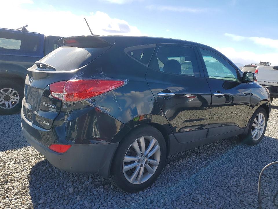 2010 Hyundai Tucson VIN KM8JUCAC5AU085362 COPART salvage auction — REAR END, Co - Bill Of Sale-Parts Only, sold $1,150 on 2026-07-28 (photo 3)