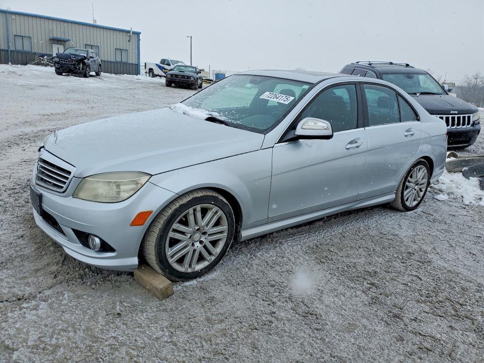 2008 Mercedes-benz C class VIN WDDGF54X98R014705 COPART salvage auction — FRONT END, PA - CERTIFICATE OF SALVAGE, sold $4,050 on 2026-08-07 (photo 1)