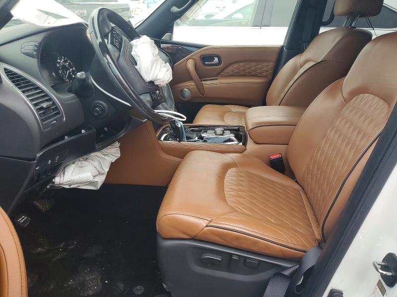 2022 Infiniti Qx80 VIN JN8AZ2BE2N9292997 COPART salvage auction — FRONT END, Tn - Salvage Certificate, sold $18,000 on 2026-07-27 (photo 7)