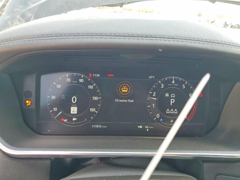2019 Land rover RANGE ROVER VIN SALGS2SV5KA528796 COPART salvage auction — FRONT END, Sc - Cert Of Title-Salvage, sold $3,200 on 2026-07-28 (photo 9)