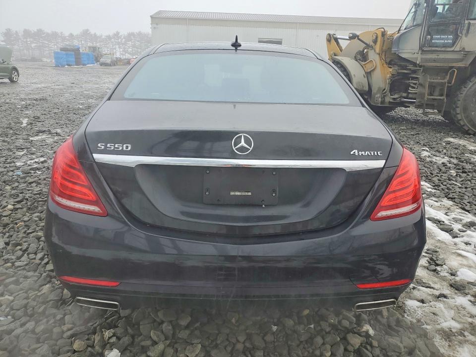 2015 Mercedes-benz S class VIN WDDUG8FB4FA179754 COPART salvage auction — UNDERCARRIAGE, Nj - Cert Of Title-Salvage, sold $500 on 2026-07-15 (photo 6)
