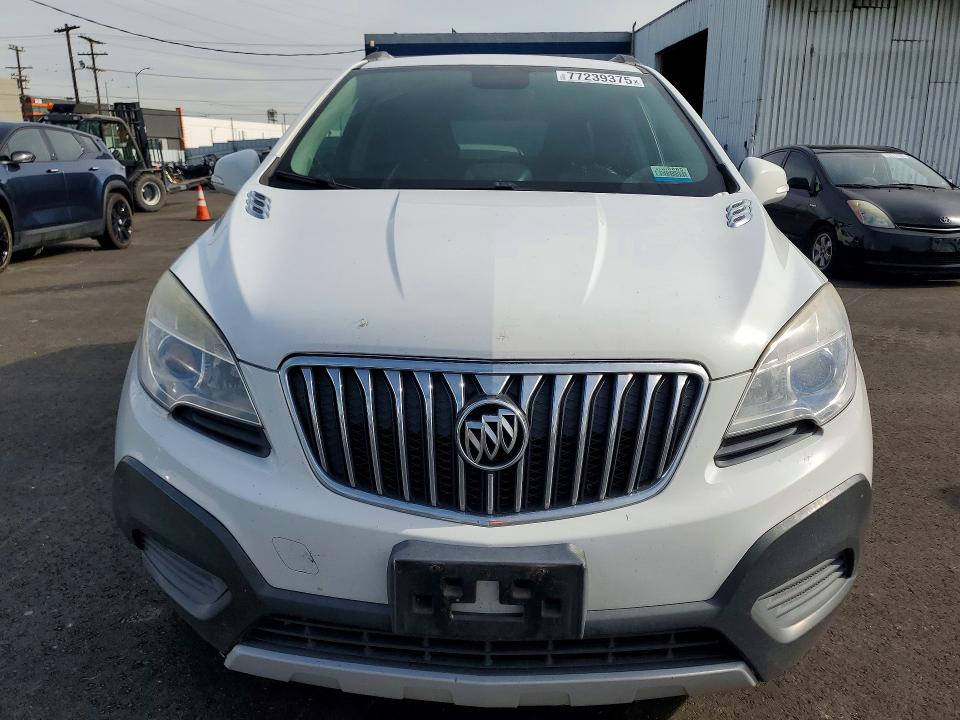 2016 Buick Encore VIN KL4CJASB3GB636242 COPART salvage auction — REAR END, Salvage Title, sold $625 on 2026-07-13 (photo 5)