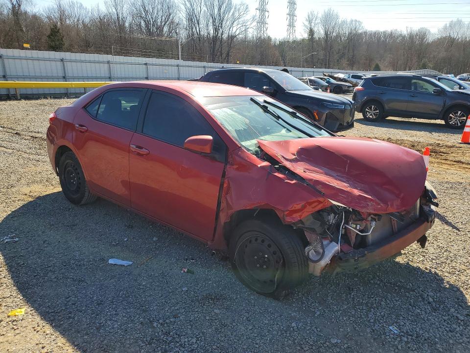 2015 Toyota Corolla VIN 5YFBURHE6FP291913 COPART salvage auction — FRONT END, Tn - Certificate Of Title, sold $1,600 on 2026-07-07 (photo 4)