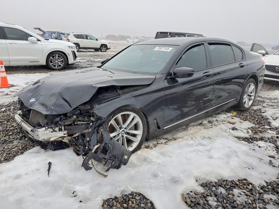 2018 BMW 7 Series VIN WBA7F2C54JG424075 COPART salvage auction — Front End, TN - CERTIFICATE OF TITLE, sold $825 on 2026-07-09 (photo 1)