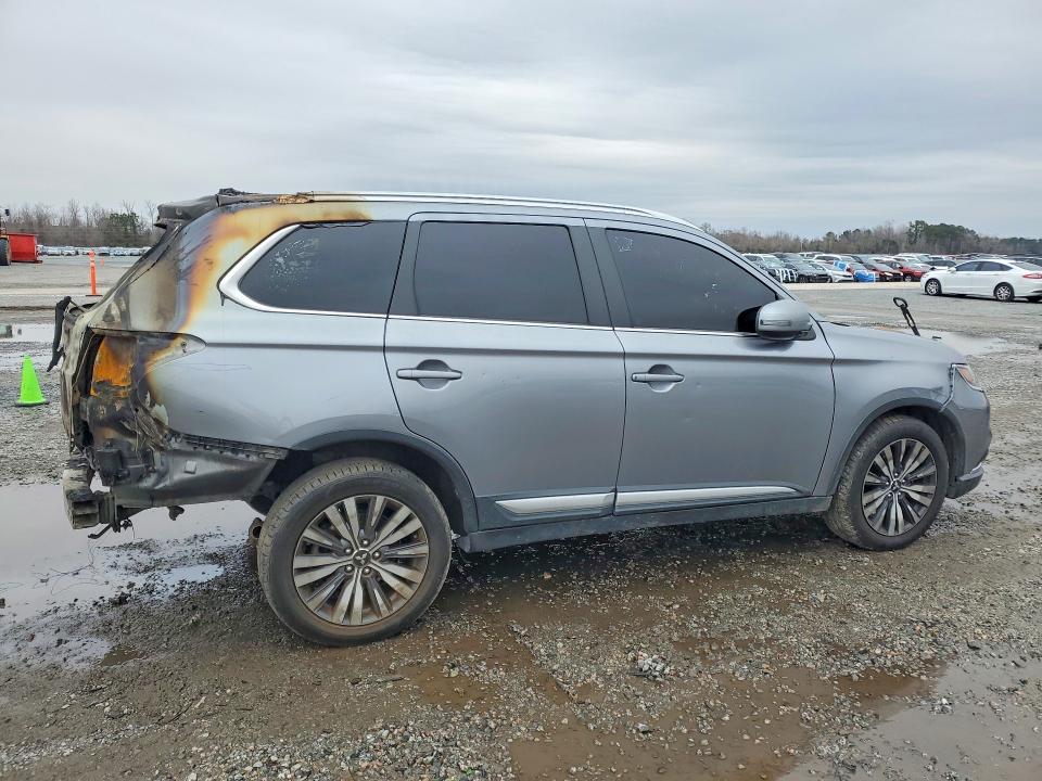 2019 Mitsubishi Outlander VIN JA4AZ3A36KZ039799 COPART salvage auction — BURN, Nc - Salvage Certificate Of Title, sold $1,400 on 2026-07-20 (photo 3)