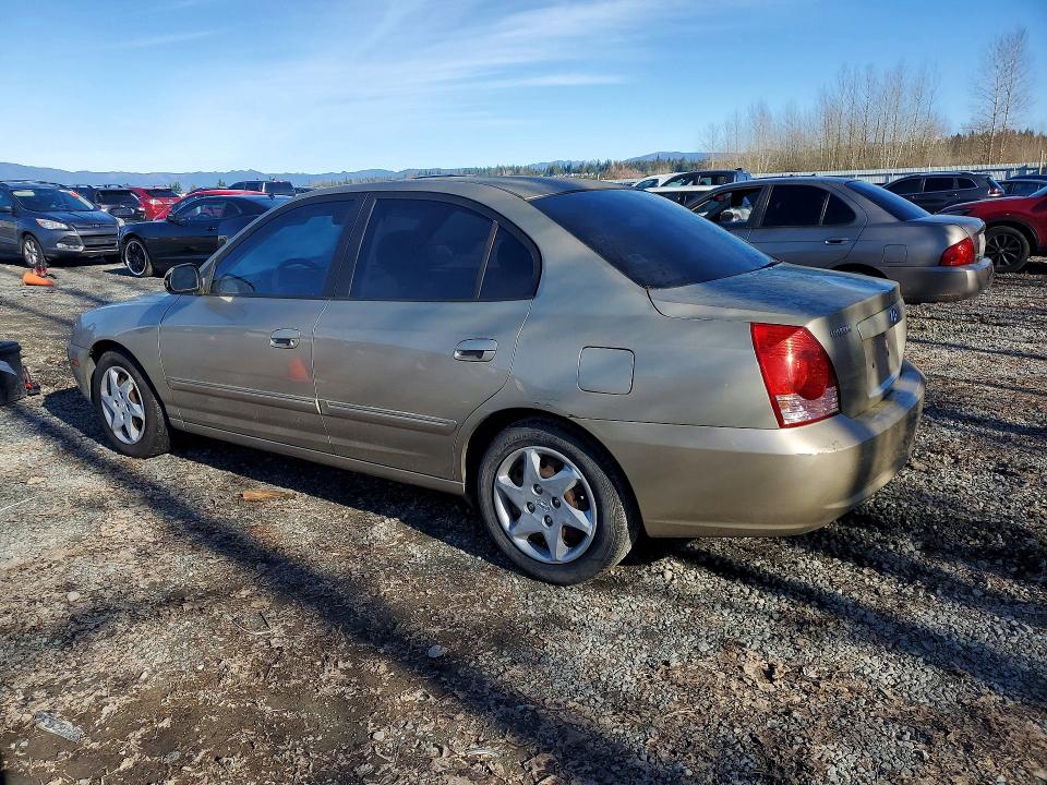 2006 Hyundai Elantra VIN KMHDN46D76U264799 COPART salvage auction — SIDE, WA - VEHICLE CERT OF OWNERSHIP-TITL, sold $250 on 2026-07-27 (photo 2)