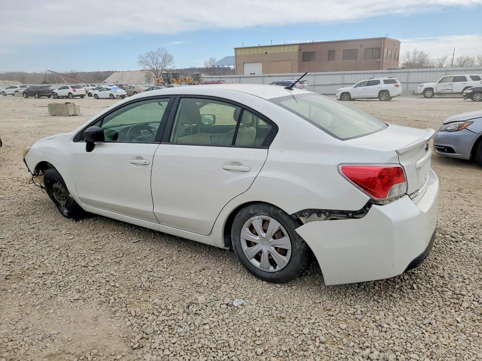 2016 Subaru Impreza VIN JF1GJAA65GG003617 COPART salvage auction — FRONT END, Mo - Salvage Certificate Of Title, sold $700 on 2026-07-07 (photo 2)