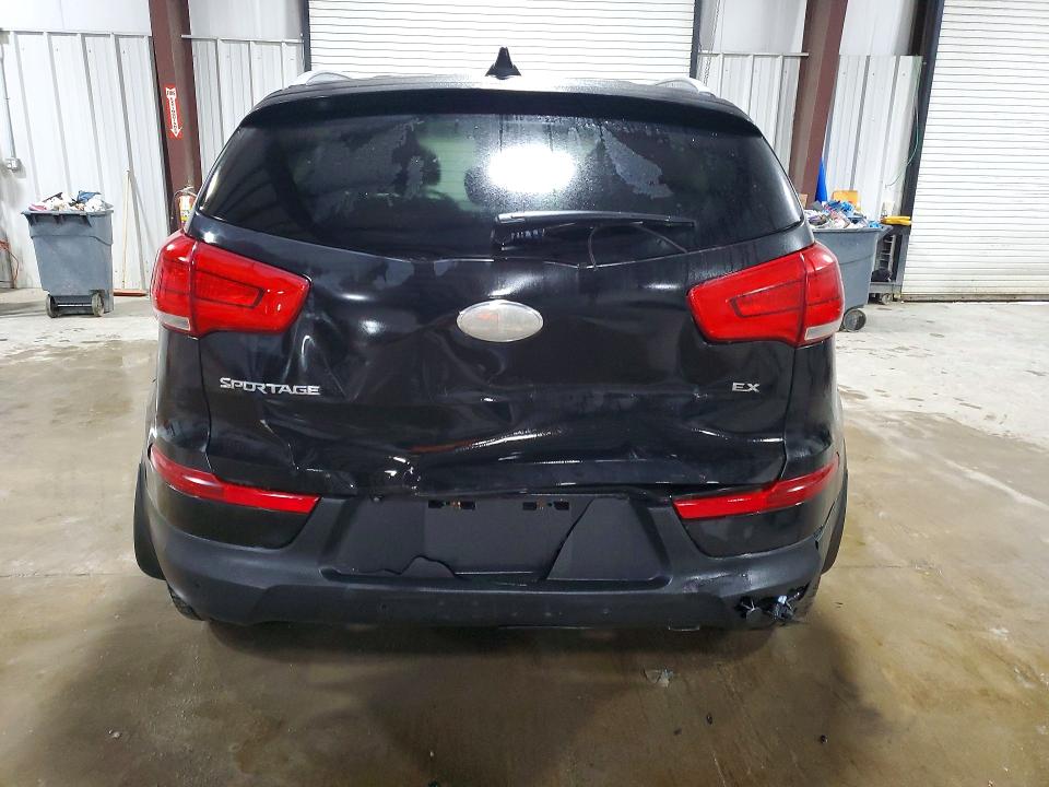 2014 Kia Sportage VIN KNDPCCAC1E7558311 COPART salvage auction — REAR END, Pa - Certificate Of Salvage, sold $2,700 on 2026-07-08 (photo 6)