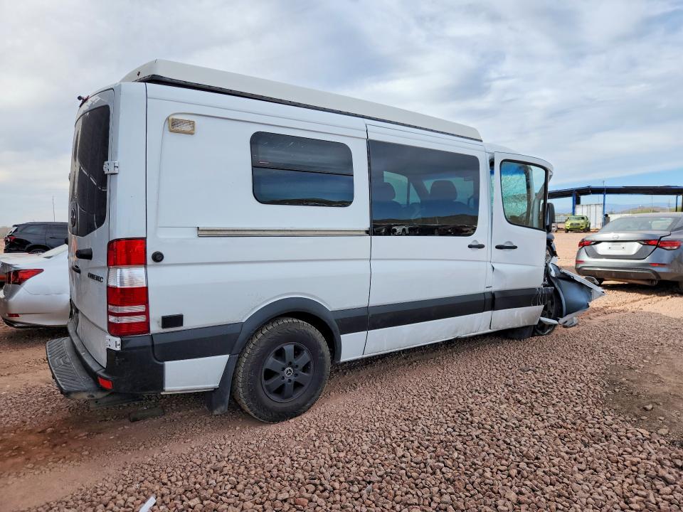 2013 Mercedes-benz Sprinter VIN WD3PE7CC2D5789320 COPART salvage auction — FRONT END, AZ - CERT OF TITLE - SALVAGE, sold $1,100 on 2026-09-01 (photo 3)