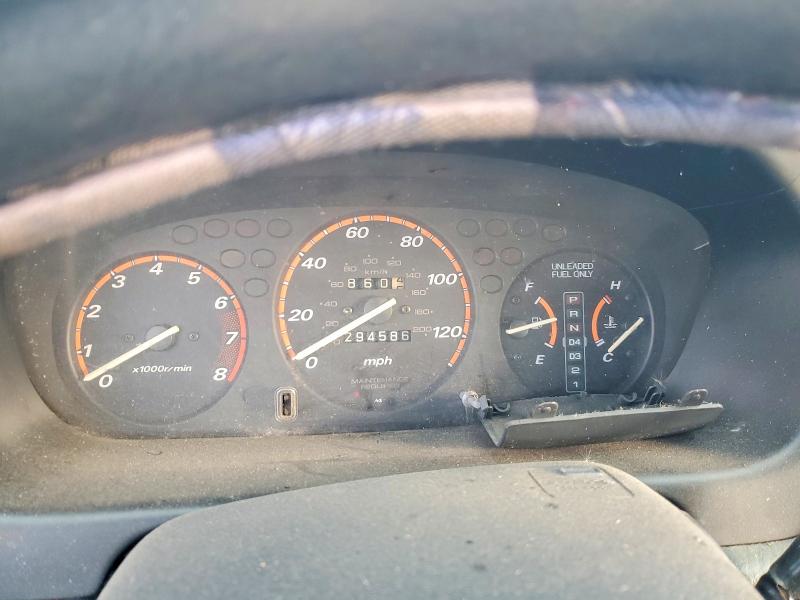 1997 Honda Cr-v VIN JHLRD1852VC048027 COPART salvage auction — FRONT END, ID - SALVAGE CERTIFICATE OF TITLE, sold $100 on 2026-07-16 (photo 9)