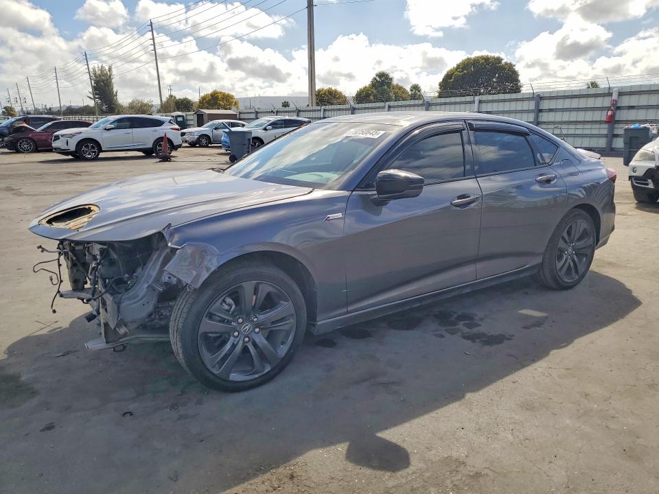 2023 Acura Tlx VIN 19UUB6F52PA001738 COPART salvage auction — FRONT END, Salvage Title, sold $7,200 on 2026-07-22 (photo 1)