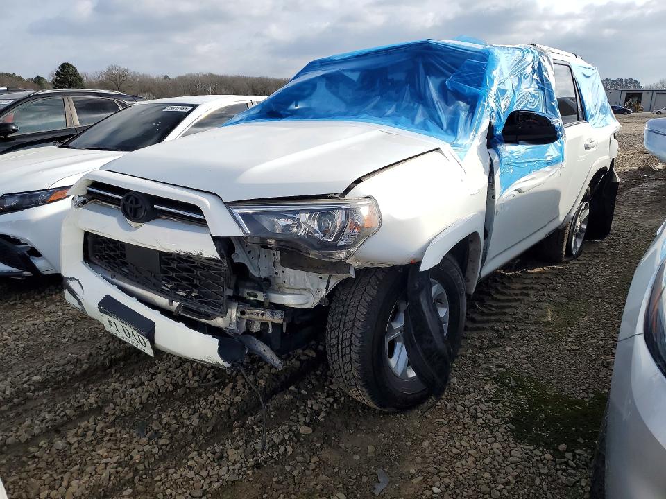2021 Toyota 4runner VIN JTEEU5JR5M5249046 COPART salvage auction — ROLLOVER, Other, sold $3,850 on 2026-07-29 (photo 1)