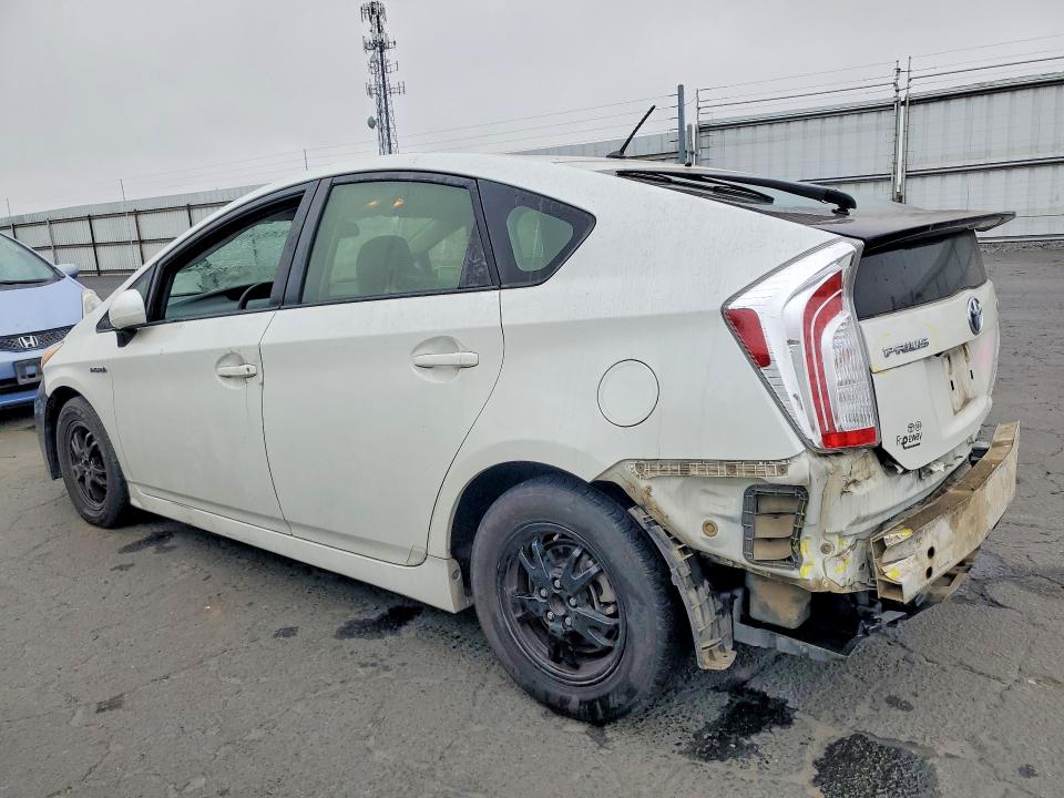 2015 Toyota Prius VIN JTDKN3DU2F0467325 COPART salvage auction — REAR END, Ca - Salvage Certificate, sold $1,300 on 2026-07-09 (photo 2)
