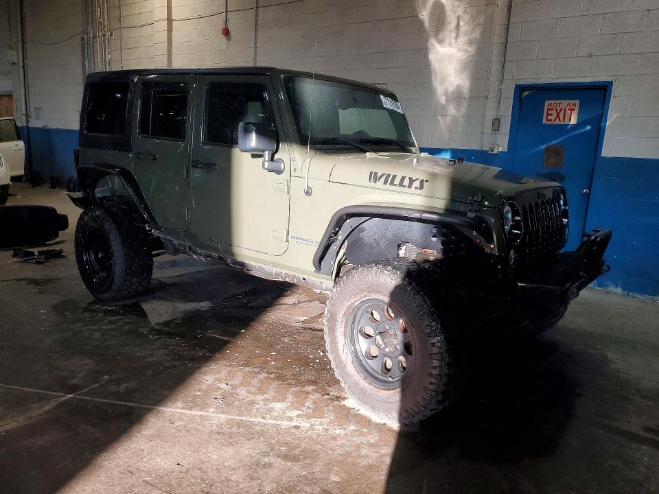 2016 Jeep Wrangler / VIN 1C4BJWDG1GL100195 COPART salvage auction — SIDE, Mi - Certificate Of Title, sold $7,700 on 2026-07-28 (photo 4)