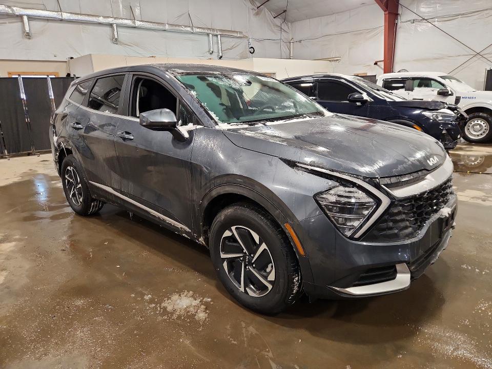 2025 Kia Sportage VIN KNDPUCDG7S7247845 COPART salvage auction — REAR END, Vt - Cert Of Title-Salvage Vehicle, sold $200 on 2026-07-20 (photo 4)