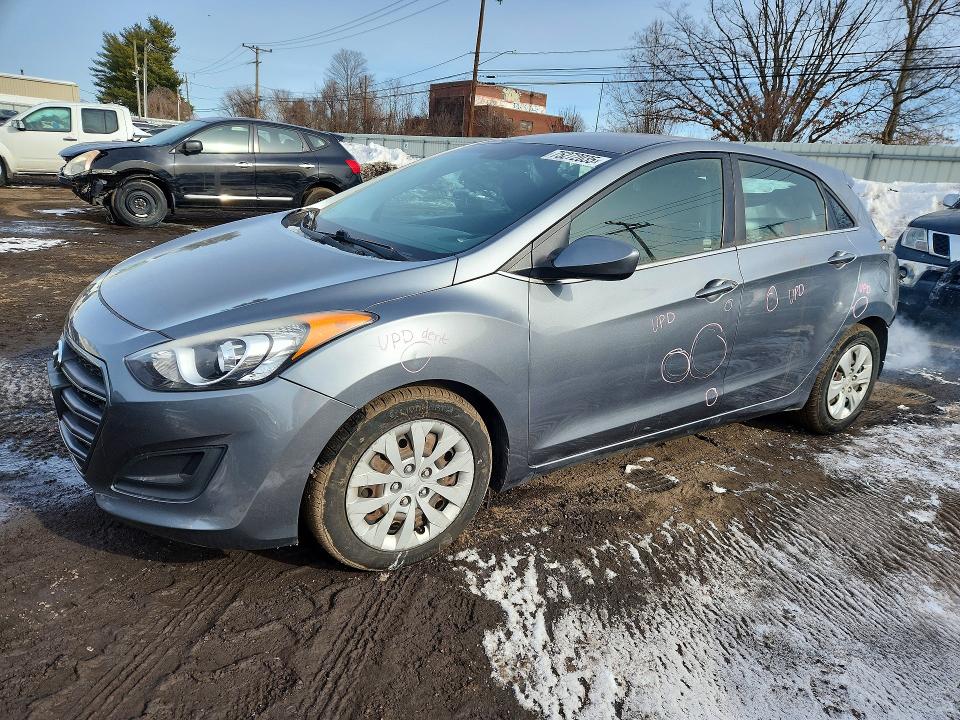2016 Hyundai Elantra VIN KMHD35LHXGU286719 COPART salvage auction — REAR END, Ct - Cert Of Title-Salvage, sold $650 on 2026-07-10 (photo 1)