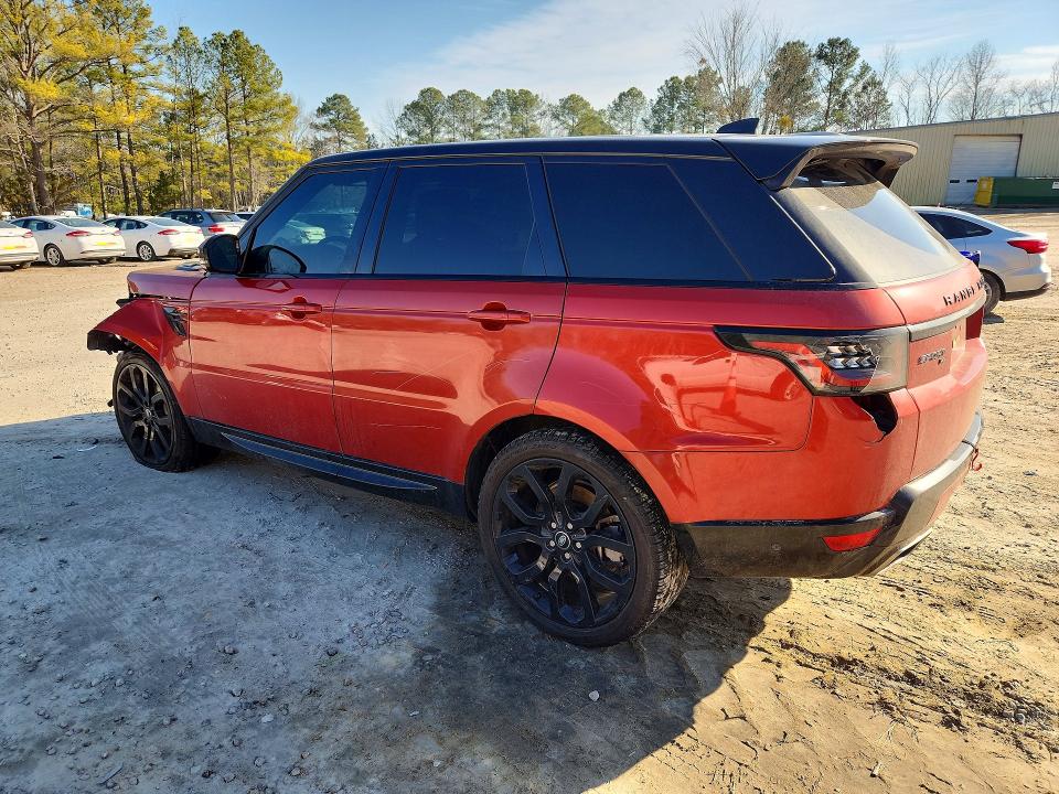 2021 Land rover Range rover sport VIN SALWR2SU5MA795969 COPART salvage auction — FRONT END, Nc - Salvage Certificate Of Title, sold $12,900 on 2026-07-24 (photo 2)