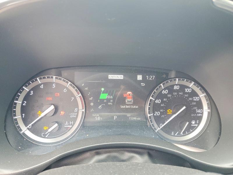 2020 Toyota Highlander VIN 5TDDZRBH7LS031231 COPART salvage auction — FRONT END, Salvage Title, sold $750 on 2026-07-27 (photo 9)