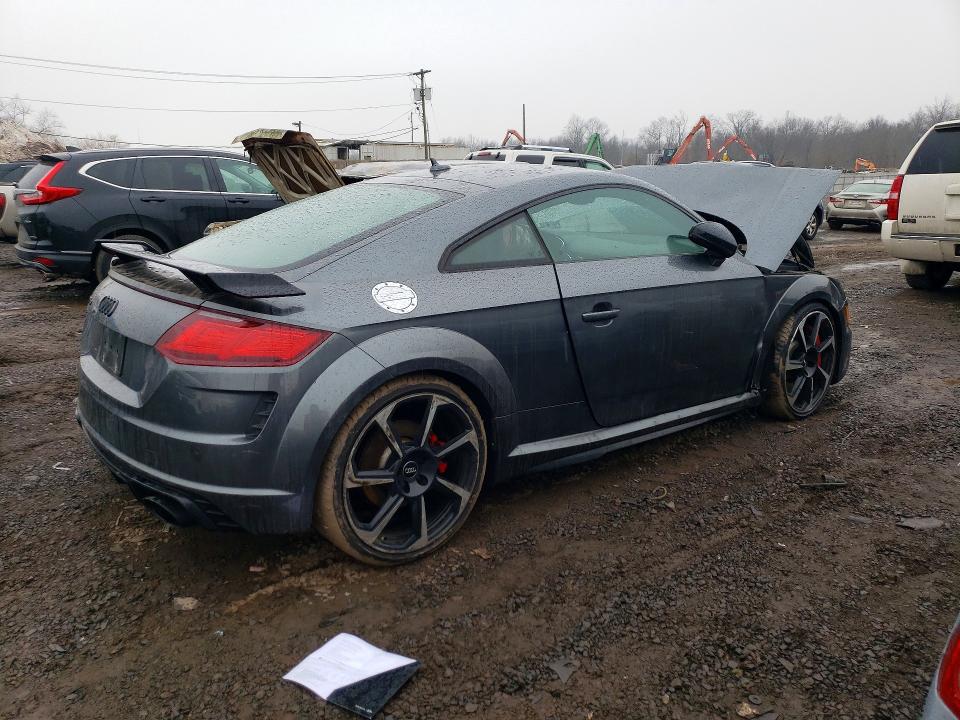 2019 Audi Tt rs VIN WUAASAFV5K1900075 COPART salvage auction — FRONT END, Nj - Cert Of Title-Salvage, sold $10,900 on 2026-07-17 (photo 3)