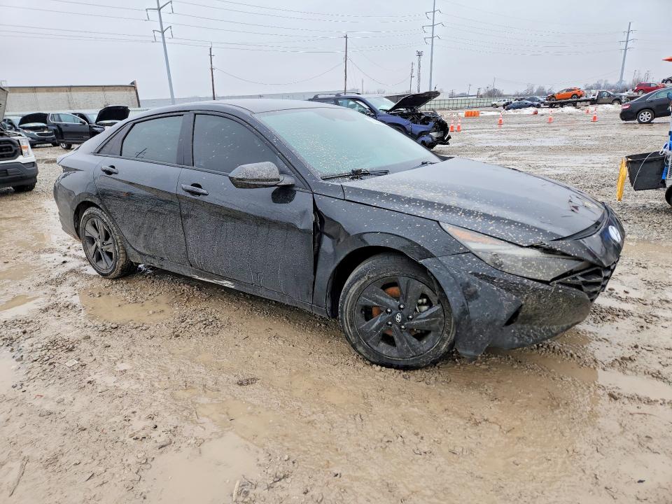 2023 Hyundai Elantra VIN KMHLM4AJ3PU039406 COPART salvage auction — FRONT END, Oh - Certificate Of Title, sold $4,950 on 2026-07-31 (photo 4)