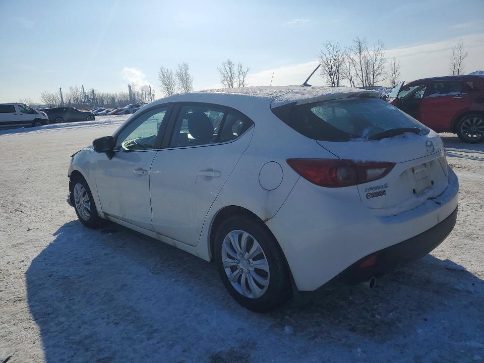 2014 Mazda 3 VIN JM1BM1L72E1104955 COPART salvage auction — FRONT END, Qc - Gravement Accidente, sold $500 on 2026-07-07 (photo 2)