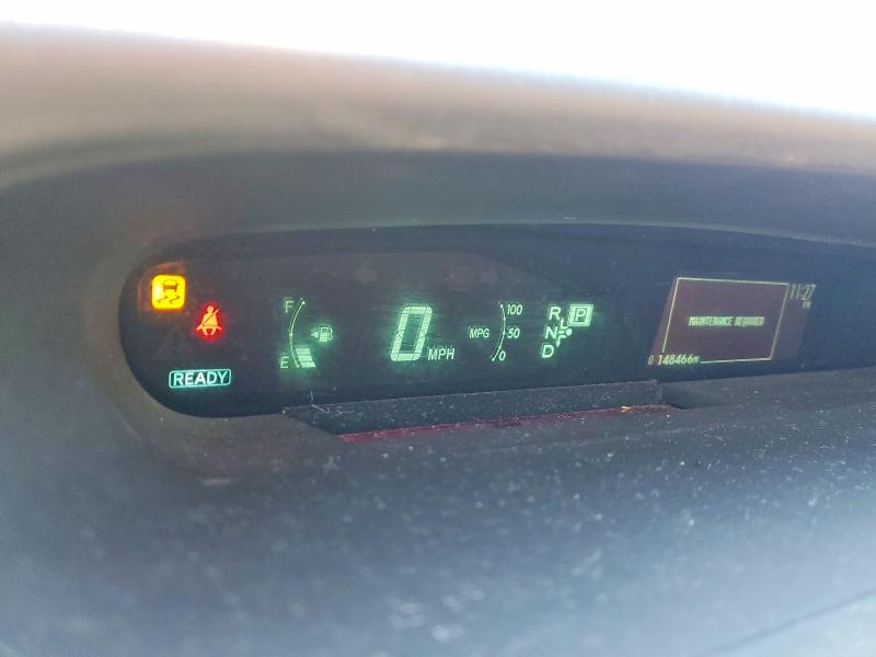 2013 Toyota Prius VIN JTDKN3DU3D5575369 COPART salvage auction — FRONT END, Ma - Cert Of Title-Parts Only Salva, sold $1,150 on 2026-07-02 (photo 9)