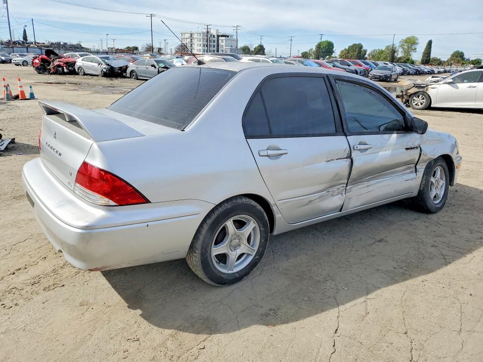 2002 Mitsubishi Lancer VIN JA3AJ26E82U083932 COPART salvage auction — SIDE, Ca - Salvage Certificate, sold $250 on 2026-07-02 (photo 3)
