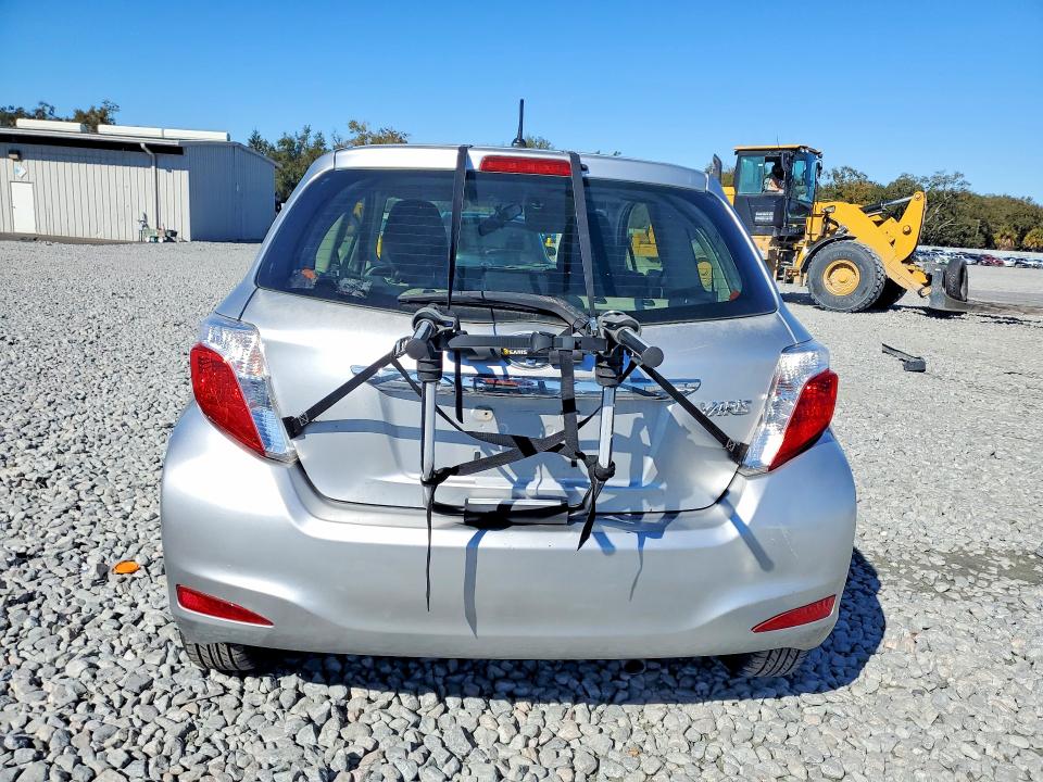 2012 Toyota Yaris VIN JTDJTUD30CD535883 COPART salvage auction — FRONT END, Fl - Cert Of Title Slvg Rebuildable, sold $1,600 on 2026-07-22 (photo 6)