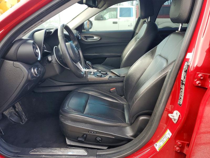 2019 Alfa romeo Giulia VIN ZARFANBN0K7622157 COPART salvage auction — FRONT END, Id - Salvage Certificate Of Title, sold $2,800 on 2026-07-07 (photo 7)