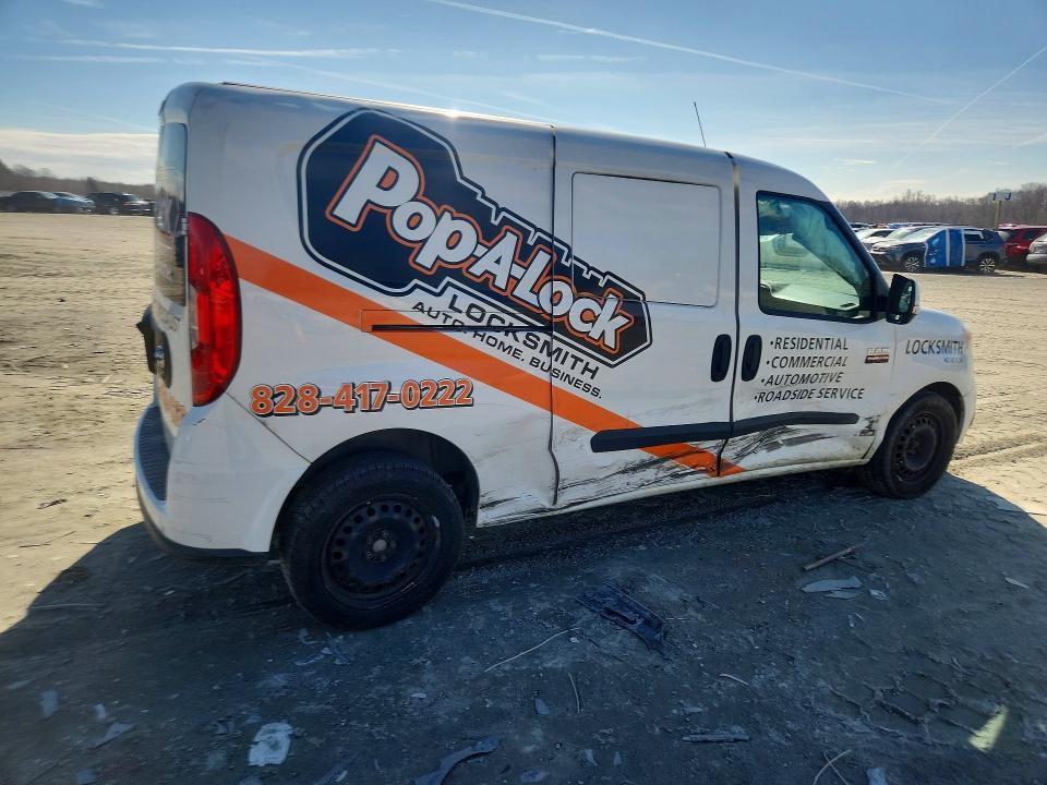 2019 Ram Promaster city VIN ZFBHRFBB9K6L98287 COPART salvage auction — SIDE, NC - SALVAGE CERTIFICATE OF TITLE, sold $1,200 on 2026-08-12 (photo 3)